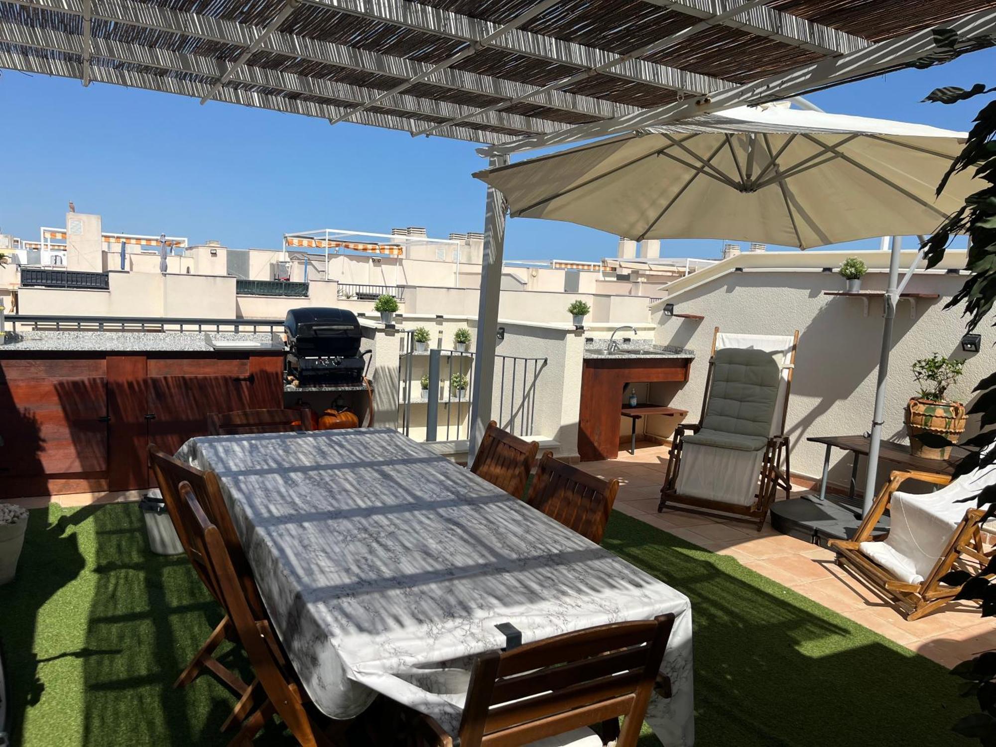 דירות Playa Almenara Atico Duplex Vistas Al Mar Y Montana Wifi,Piscina A מראה חיצוני תמונה